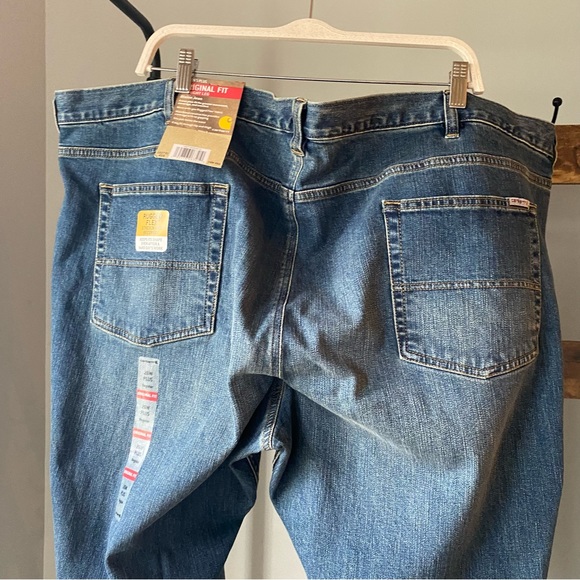 Carhartt Women's 102731 Women's Original Fit Blaine Jean size 26 Plus Stonework - Picture 6 of 10